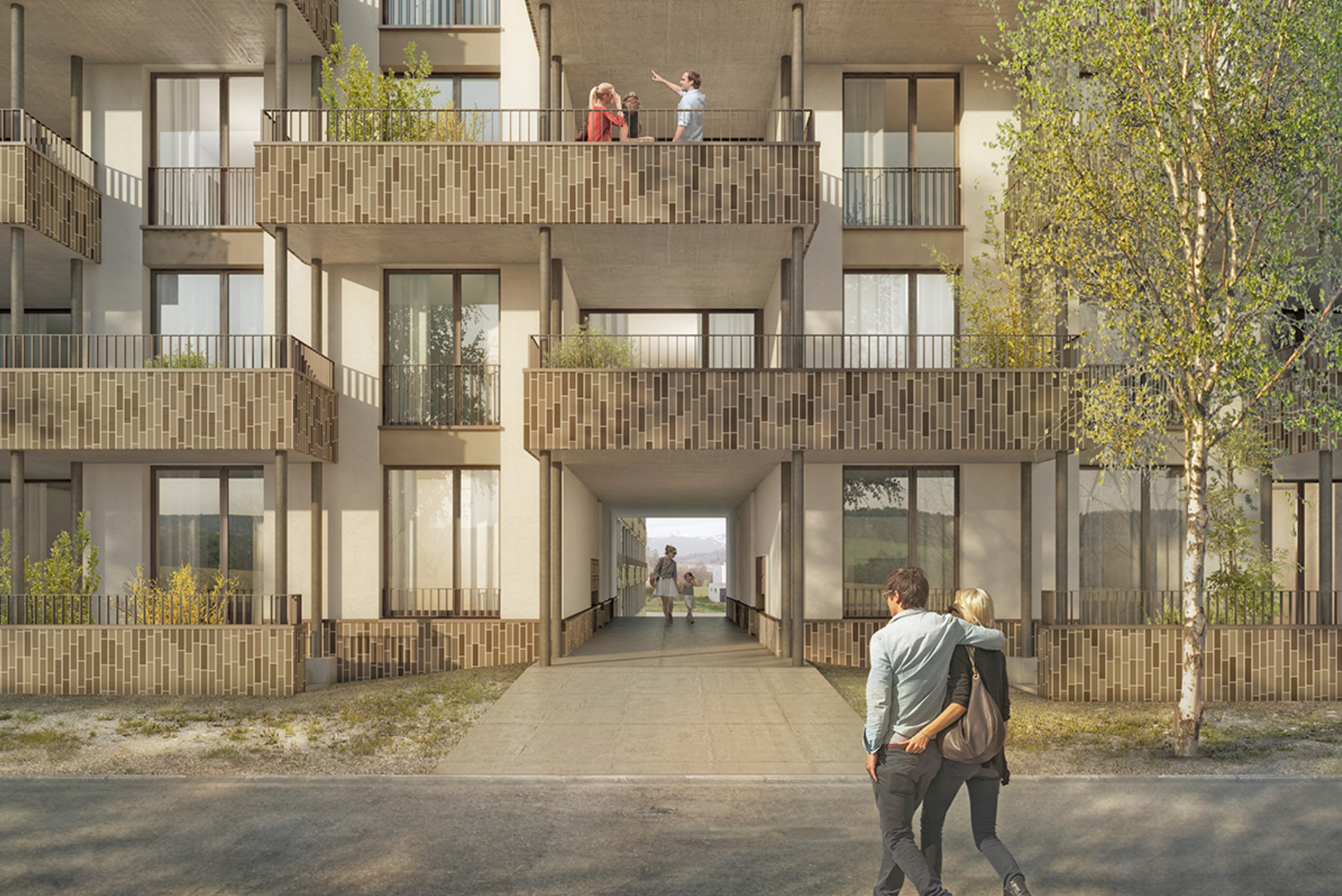 2019 - Proj. Neubau MFH Langrüti Mitte / Haus D, Steinackerstr. 37, Jona