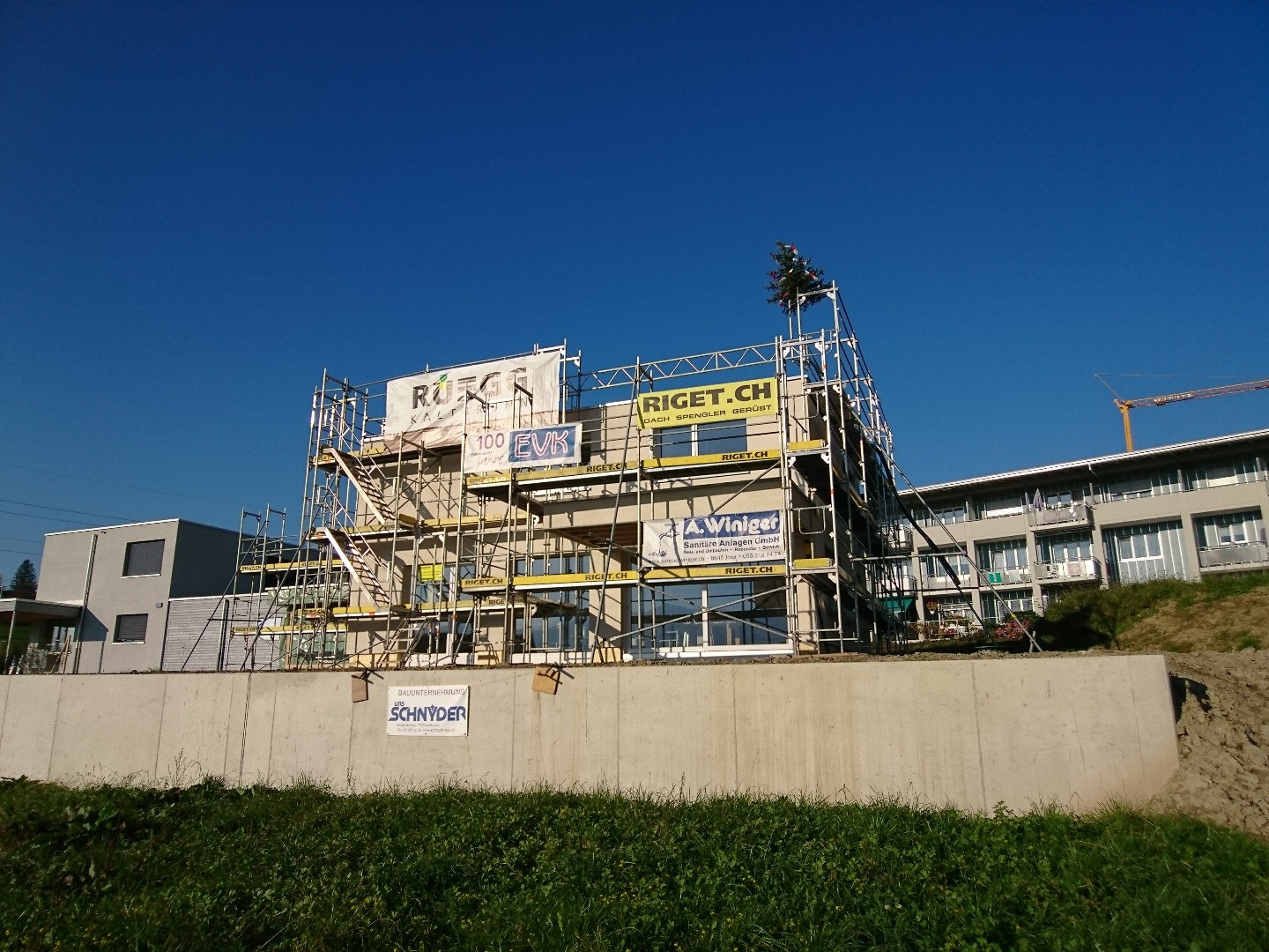 2017 - Proj. Neubau EFH Hofwiese - Kaltbrunn